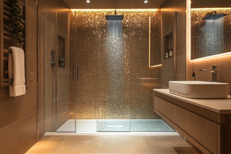 Master Bathroom with Glass Shower Enclosure